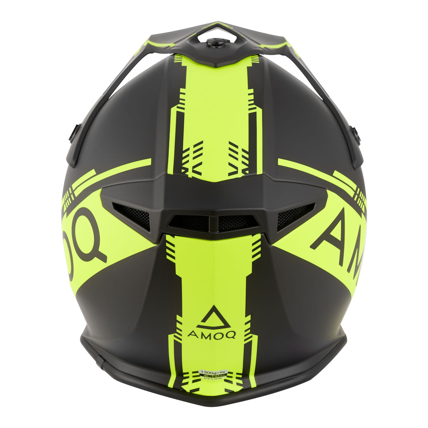 AMOQ Meteor V2 Helmet Black/HiVis