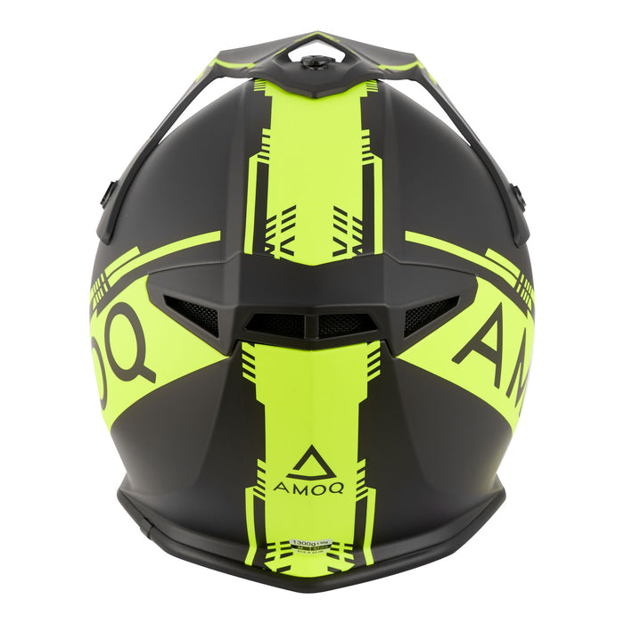 AMOQ Meteor V2 Helmet Black/HiVis