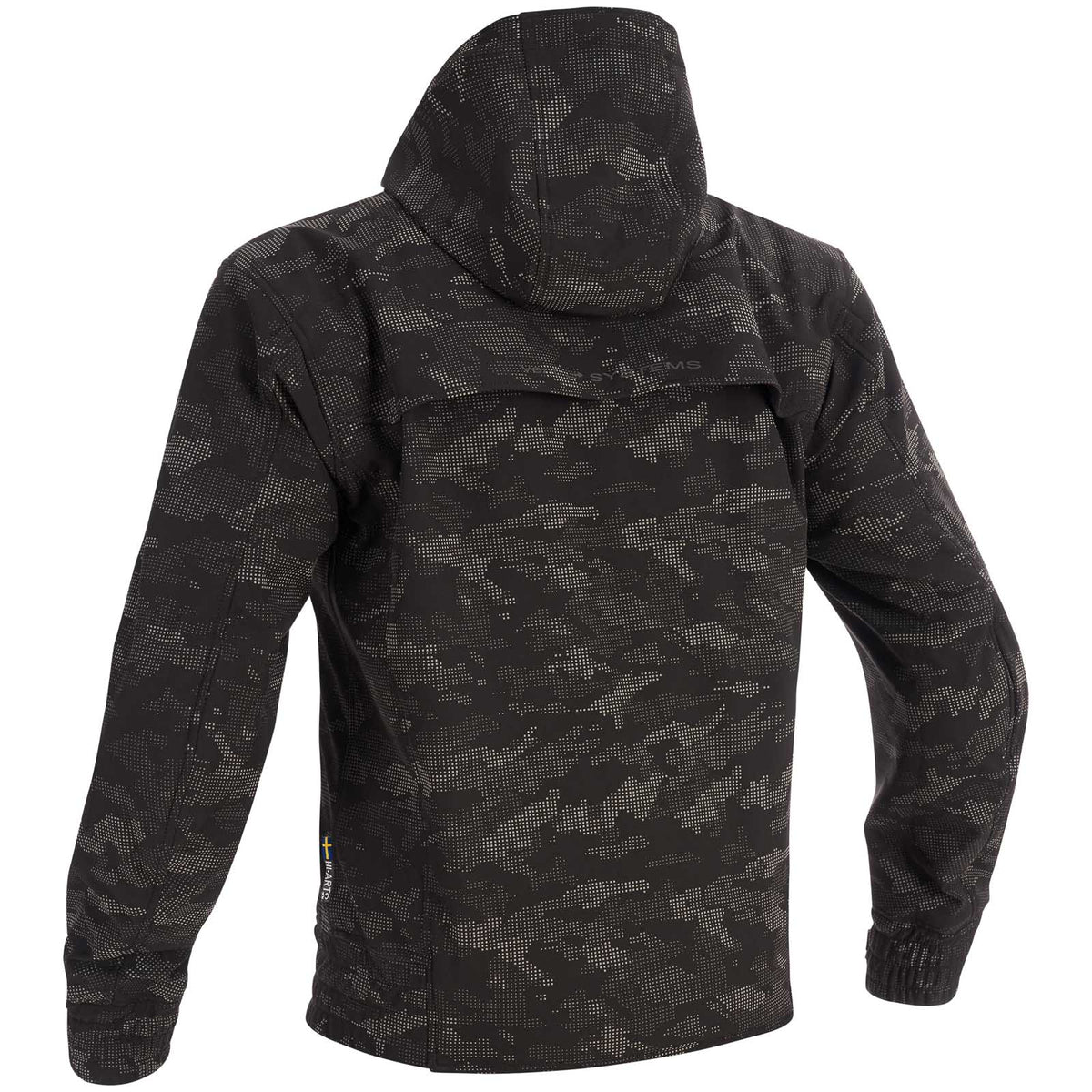 Lindstrands Textile jacket Frisen Black/reflecting pattern