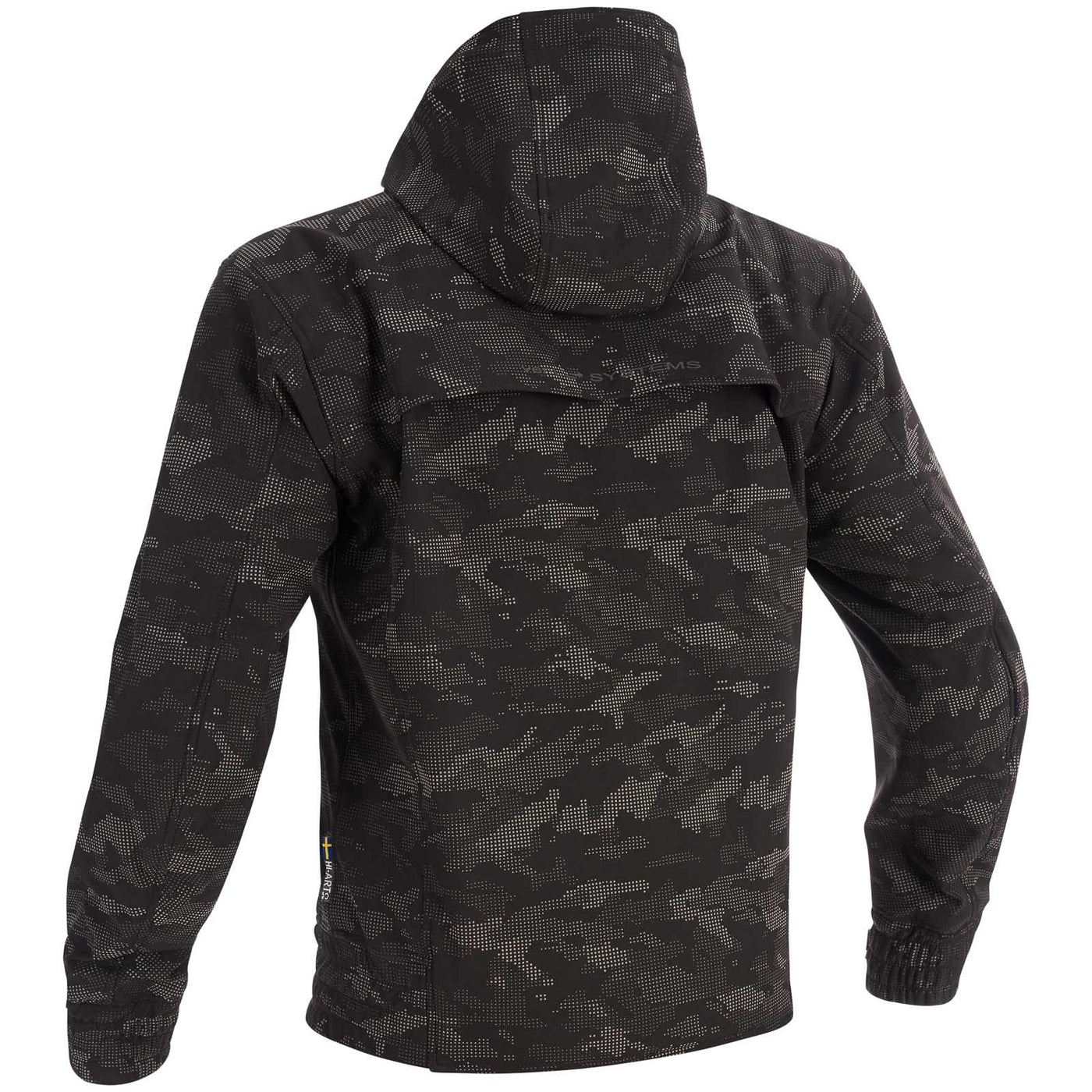 Lindstrands Textile jacket Frisen Black/reflecting pattern