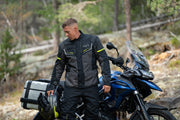 Lindstrands textile jacket Sylarna Dark grey/black