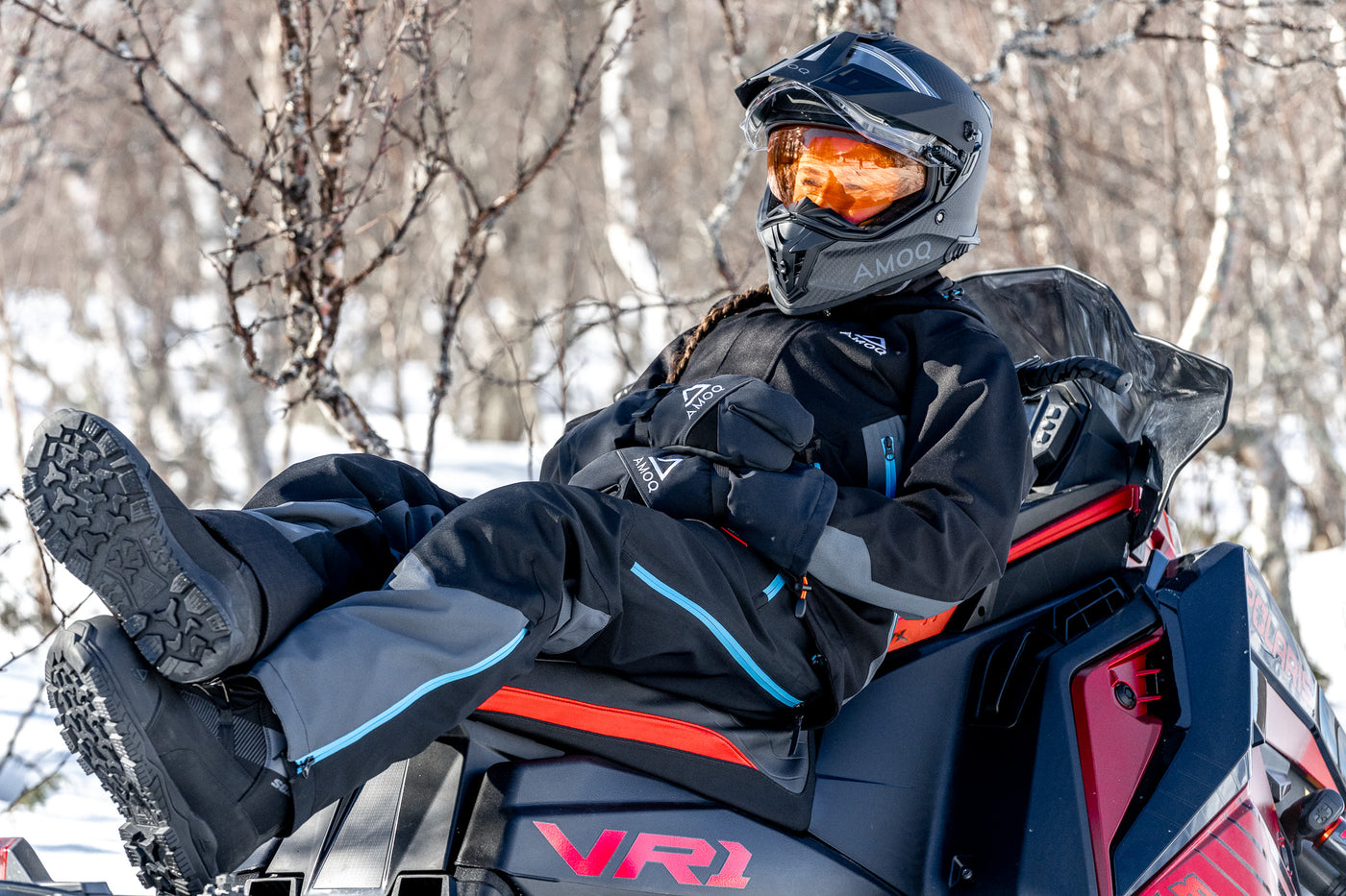 AMOQ Vernal V2 W's Pants Black/Turquoise