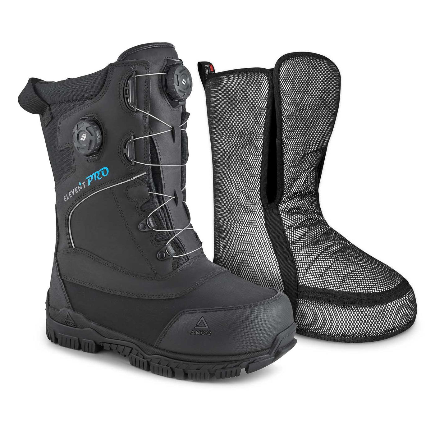 AMOQ Rover Boot Double Optifit Black/Grey