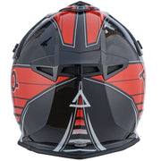 AMOQ Meteor V2 Helmet Axis Black/Red glossy