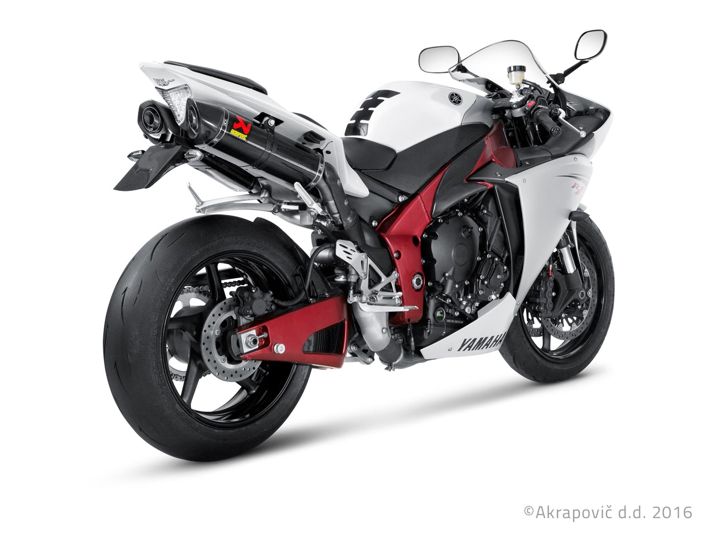Akrapovic Slip-On Line (Carbon) YZF-R1 2009-14