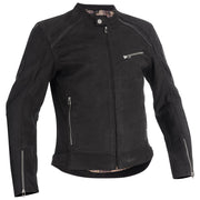Halvarssons Leather Jacket Sandtorp Black