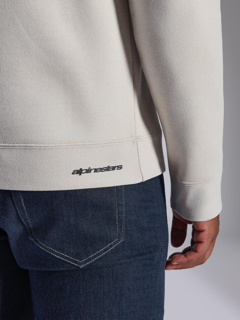 Alpinestars Fleece Positive Crew Off White