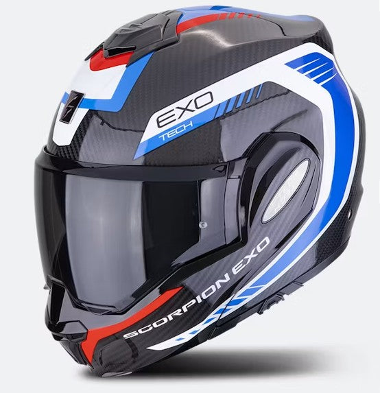 SCORPION EXO-TECH EVO CARBON COSY Black-Blue-Red