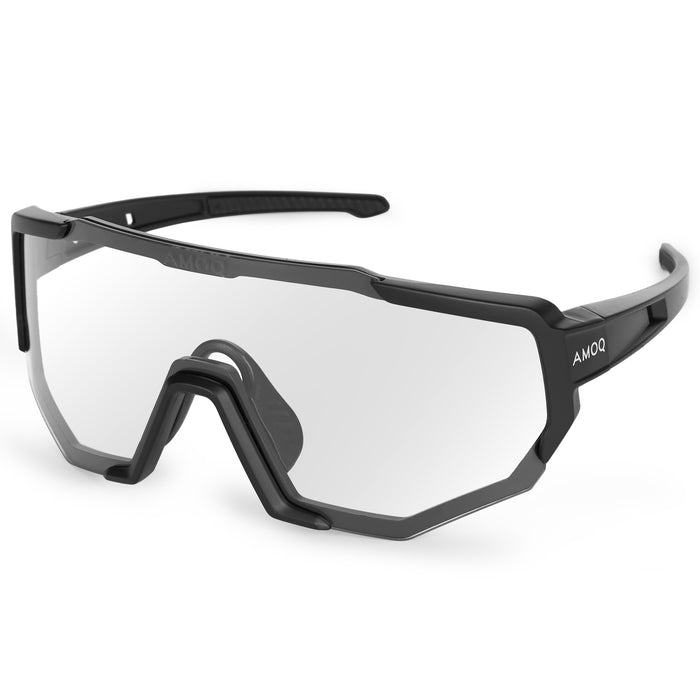 AMOQ Blast Sunglasses Matt Black/Photochromatic