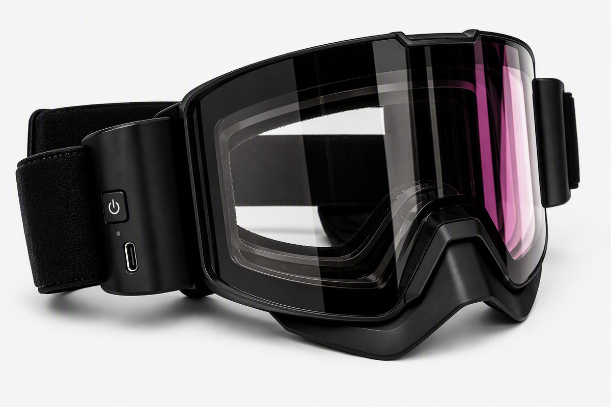 AMOQ Impulse goggles Magnetic Dual Lens HEATED clear