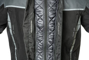 Lindstrands textile jacket Bydalen Black/steel grey