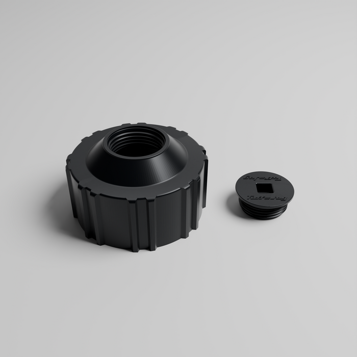 Tuff Jug Standard Cap w/ Plug - Black (GEN 3)