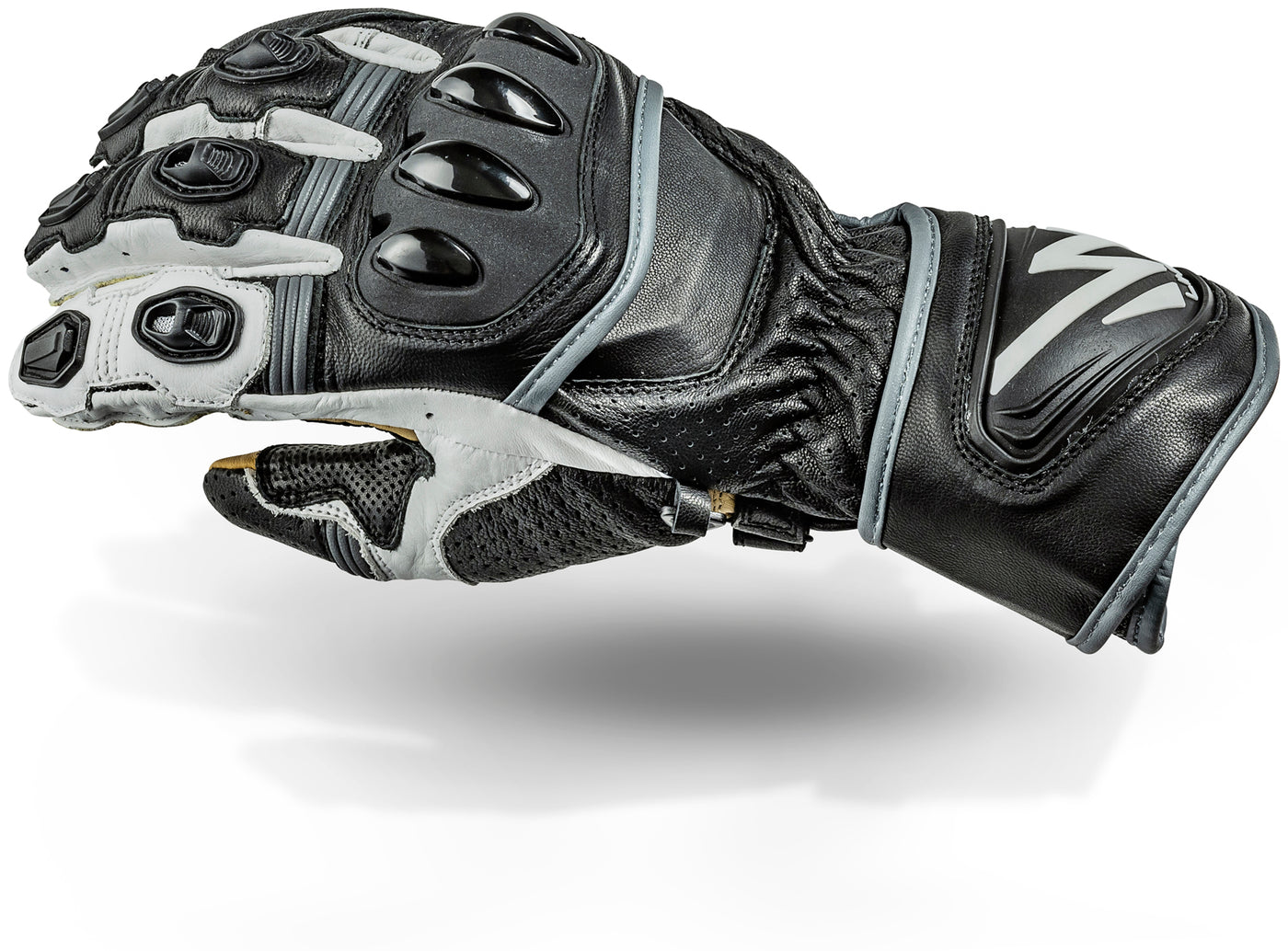 Lindstrands Glove Bergby Black/white