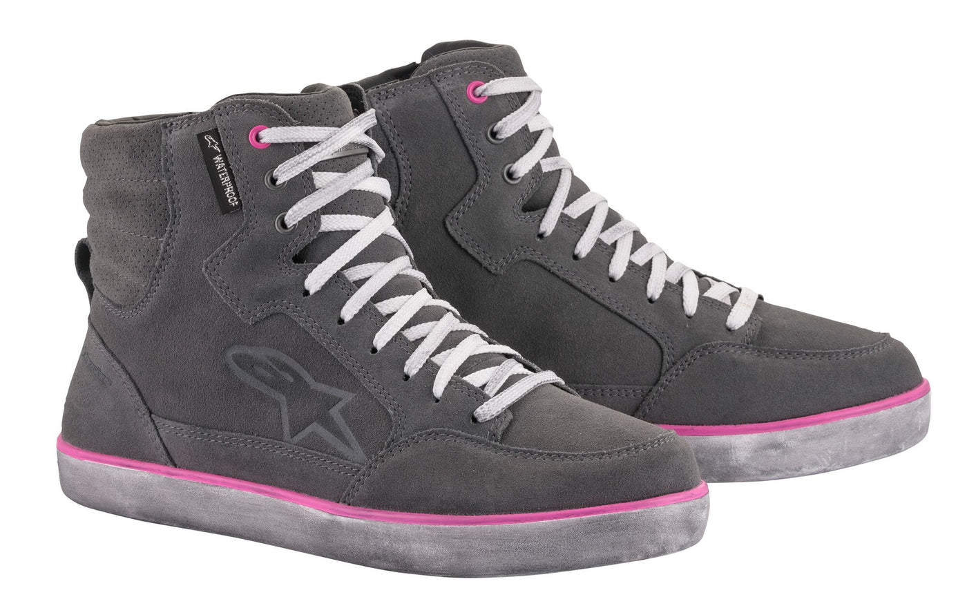 Alpinestars Shoe Lady J-6 Waterproof Grey/Purple