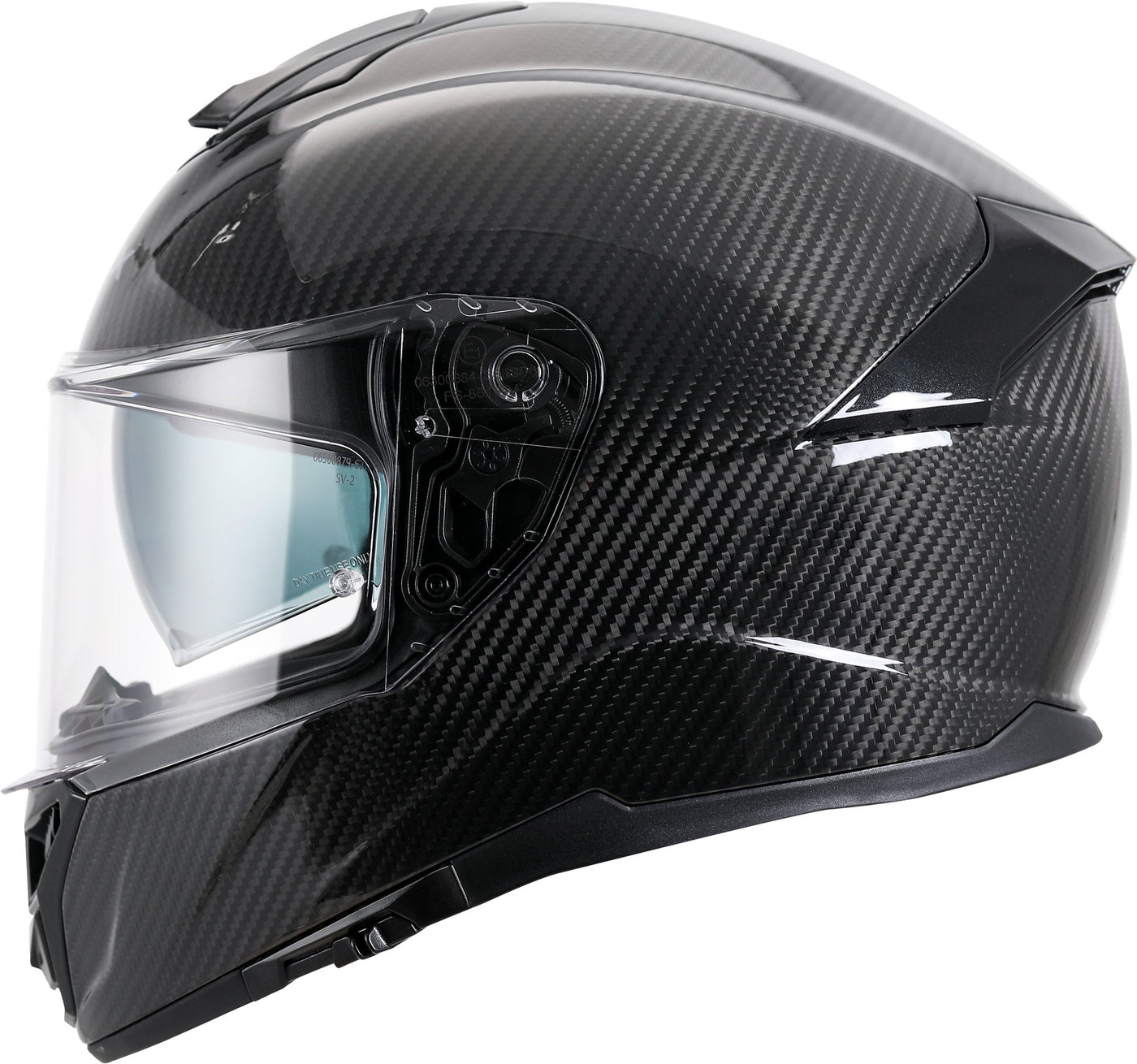 APEX Helmet FC500 Carbon solid glossy