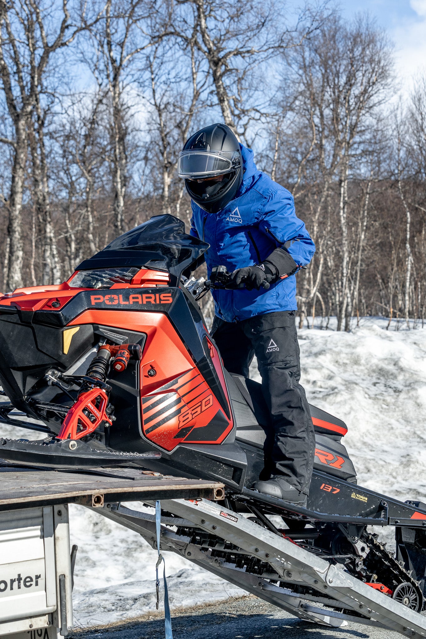 AMOQ Ranger Jacket Blue