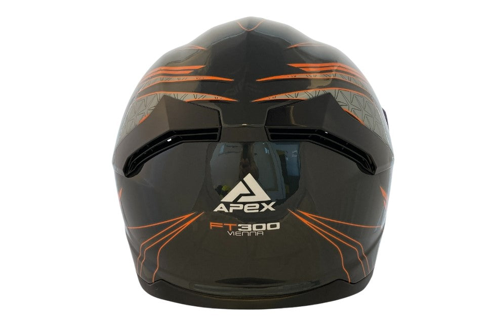 APEX Helmet FT300 Vienna black/orange