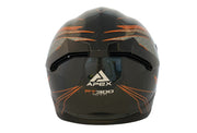 APEX Helmet FT300 Vienna black/orange