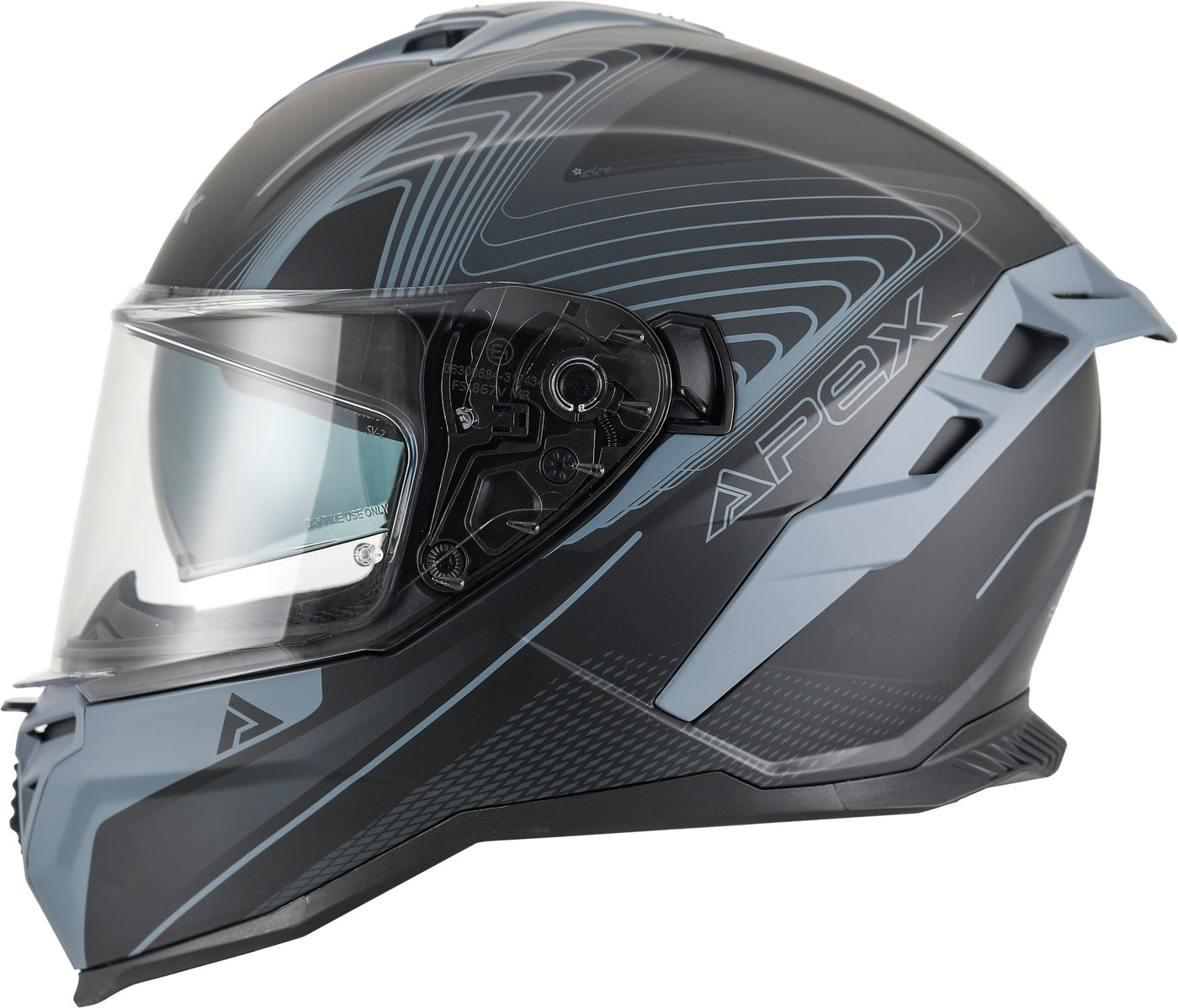 APEX Helmet FI200 Madrid grey/black