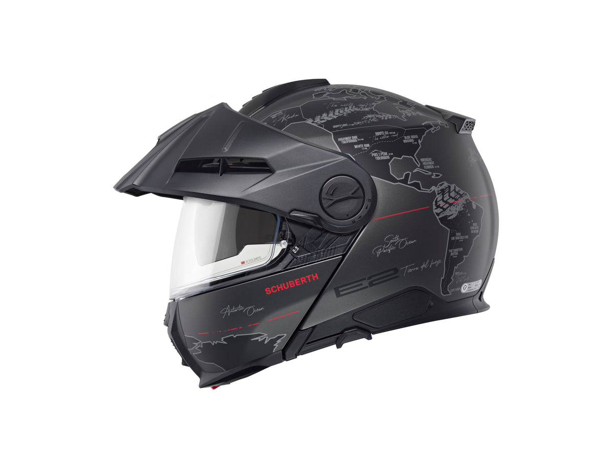 Schuberth Helmet E2 Atlas matt black/red