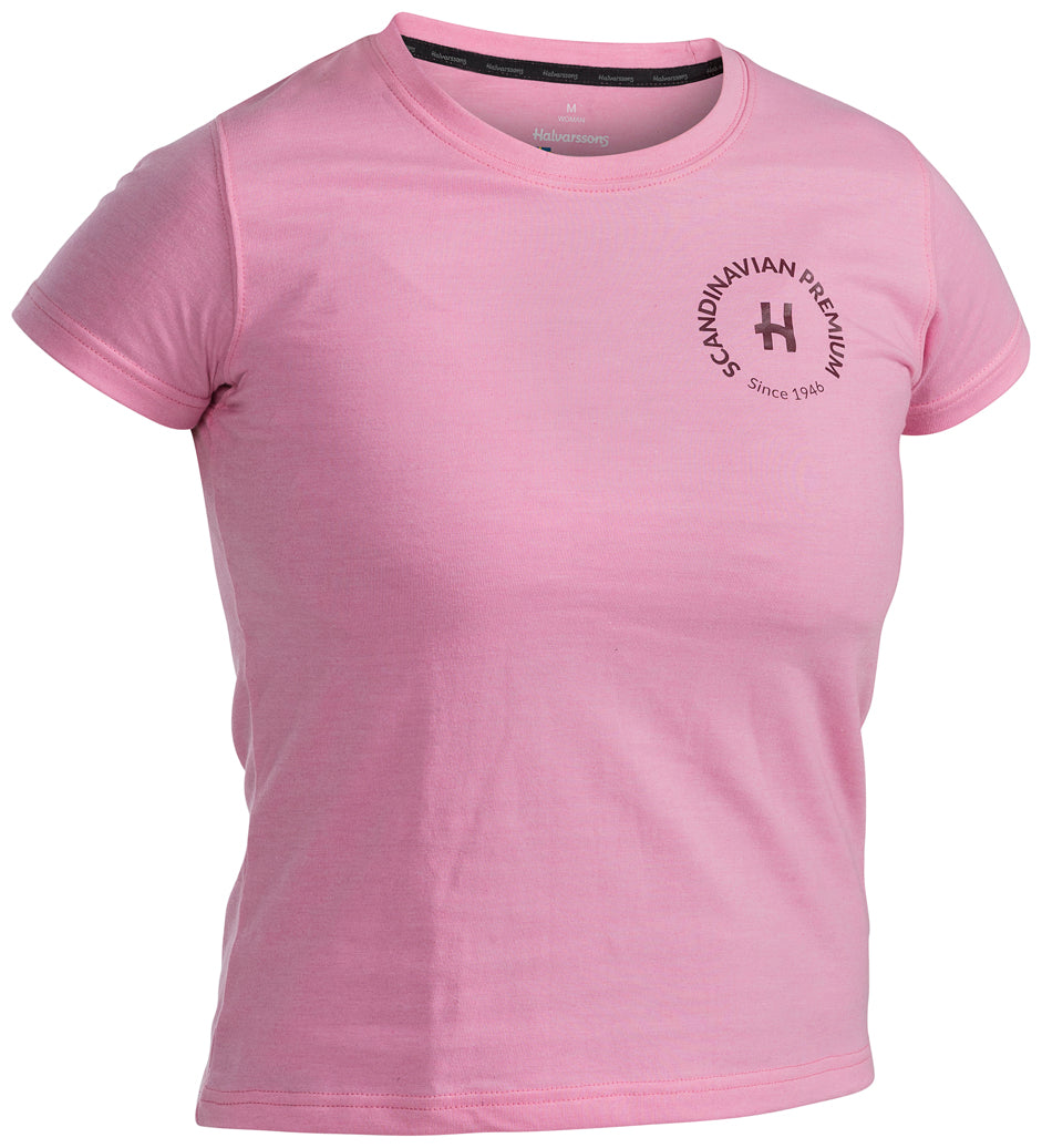 Halvarssons T-shirt H Tee Woman Pink