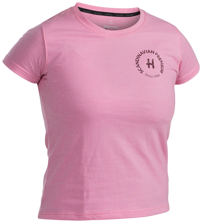 Halvarssons T-shirt H Tee Woman Pink