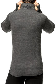 Woolpower Full zip 400 Merino Mid layer Jacket grey