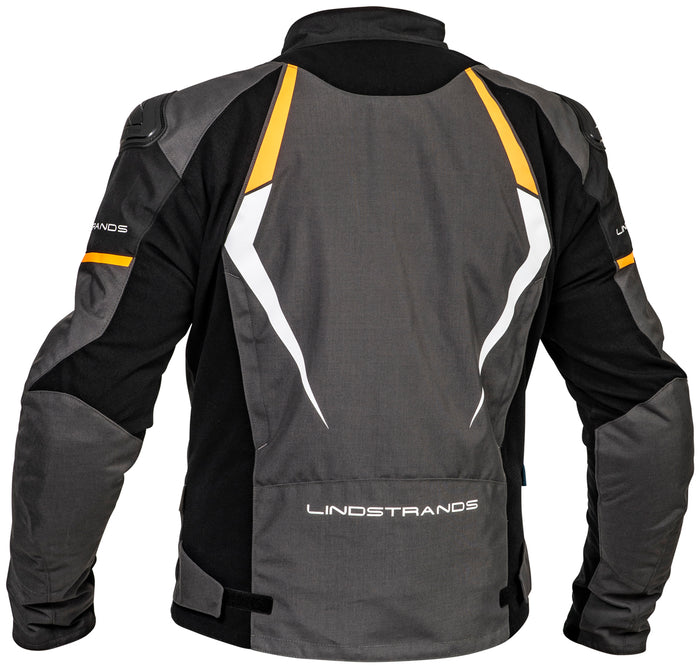 Lindstrands Textile jacket Sandvik Black/orange