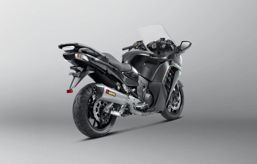 Akrapovic Slip-On Line (Titanium) Kawasaki Concours 14/1400 GTR 2008-2017